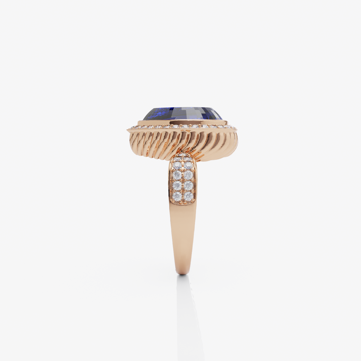Blue Sapphire Elegance Ring