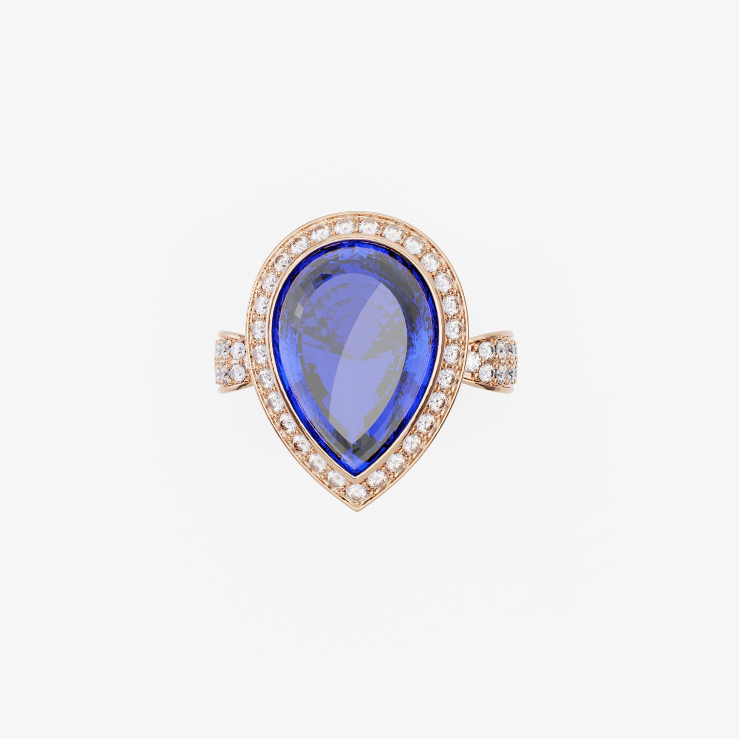 Blue Sapphire Elegance Ring