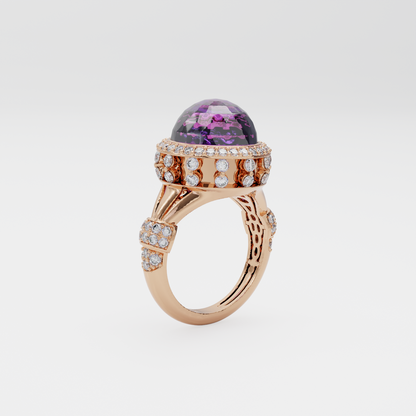 Amethyst Elegance Ring