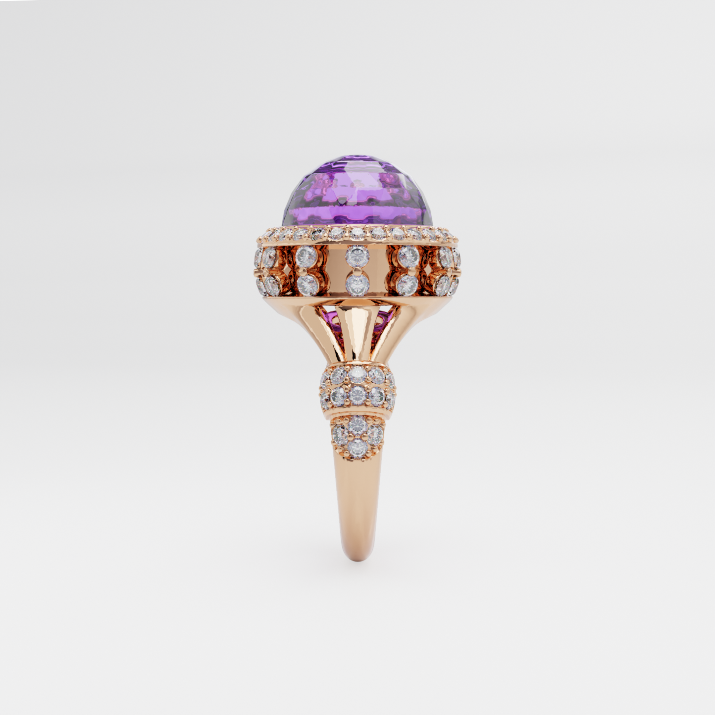 Amethyst Elegance Ring