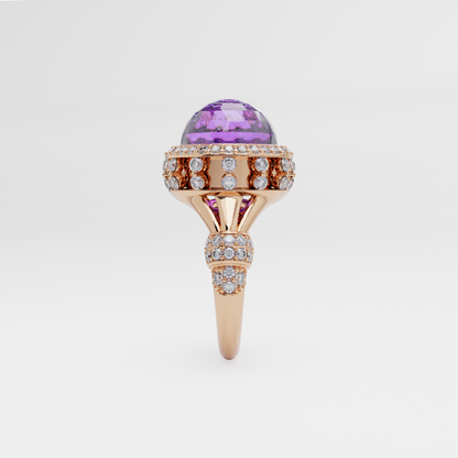 Amethyst Elegance Ring