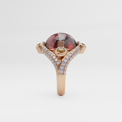 Sunset Splendor Ring