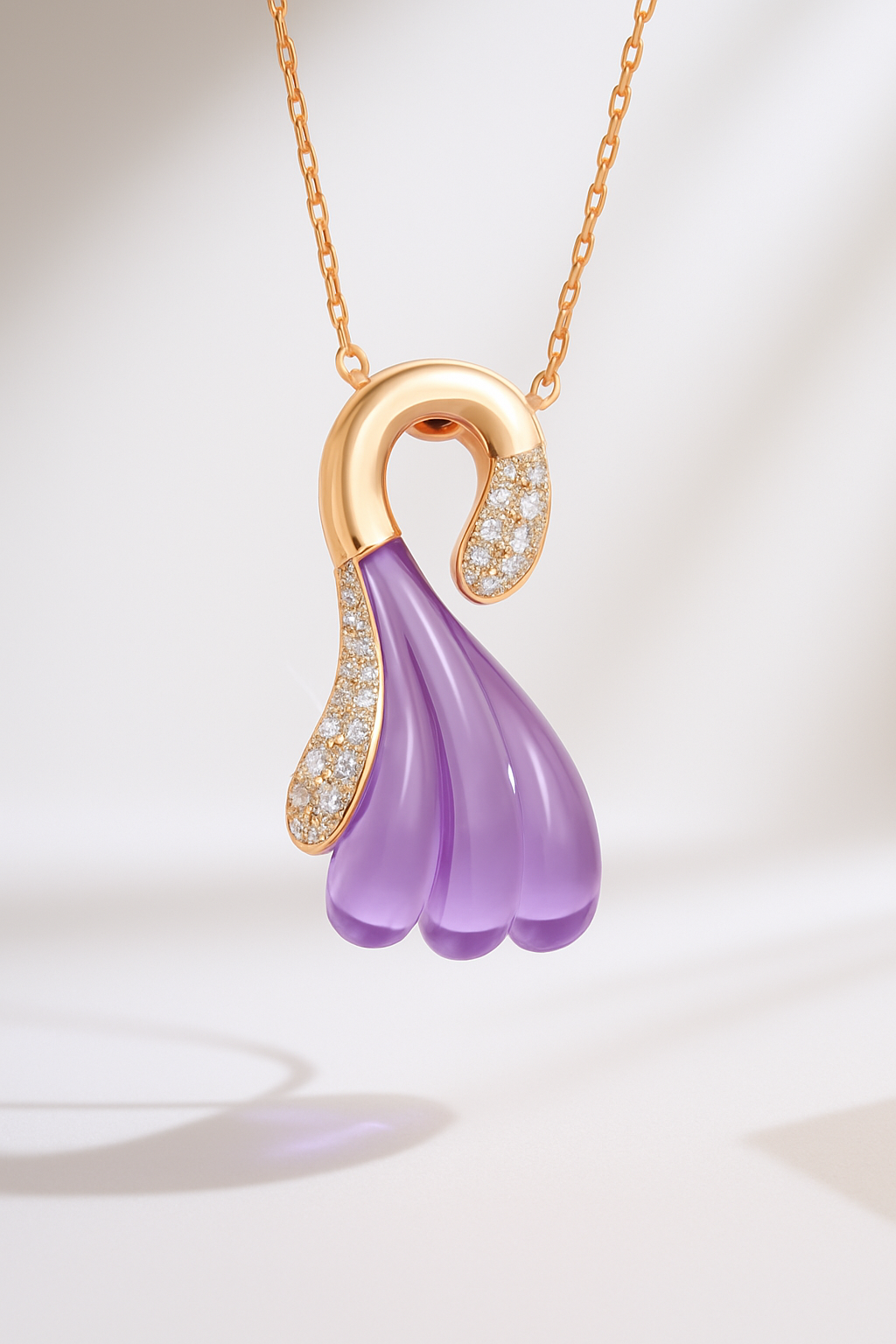 Swans of the dreamlake pendant