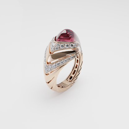 Eternal Crimson Ruby GF Ring