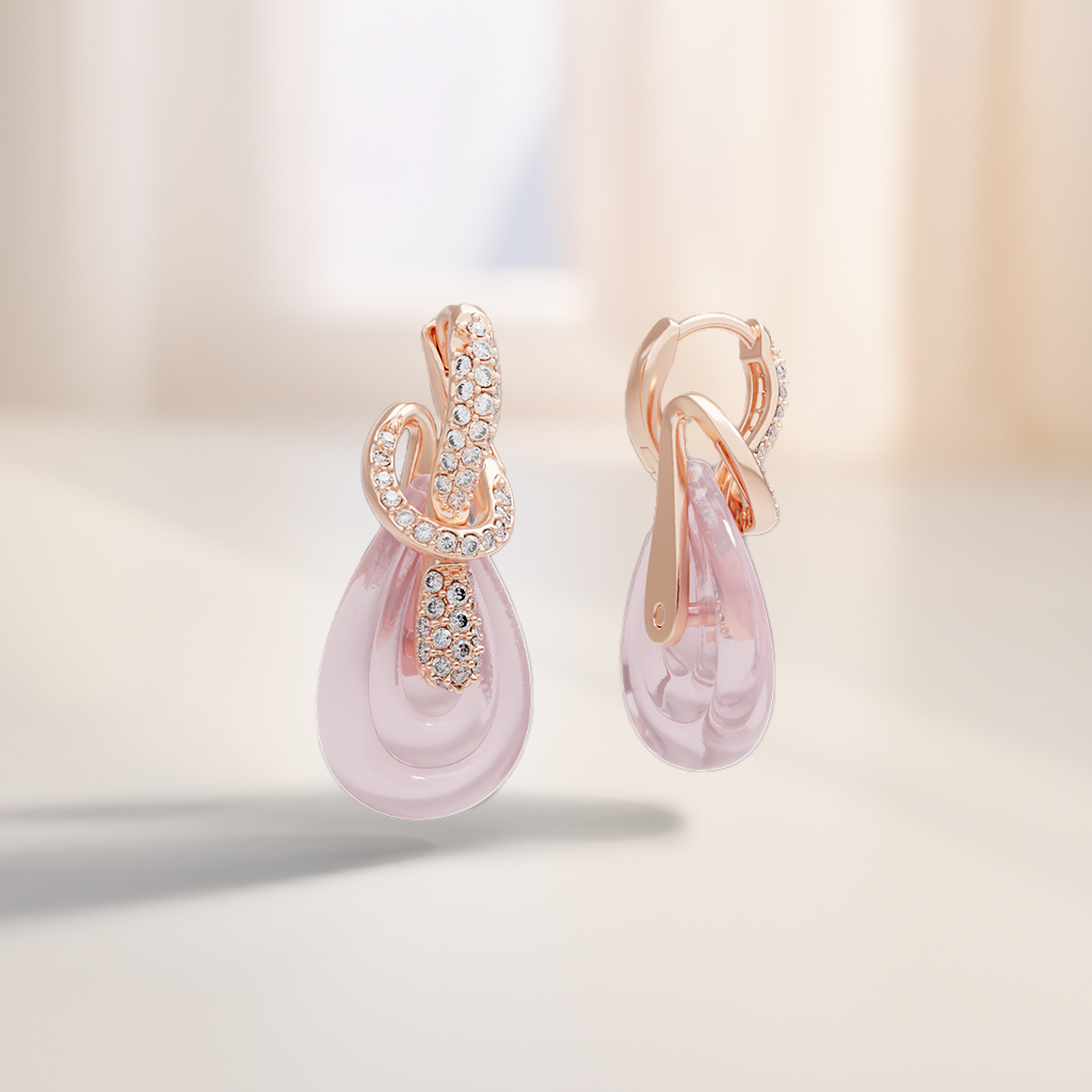 Swans of the Dream Lake Earrings