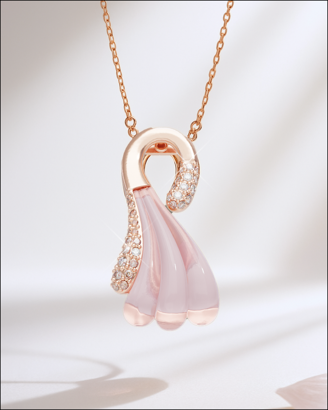 Swans of the dreamlake pendant